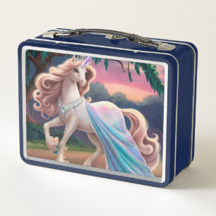 Onze metalen eenhoorn lunchbox