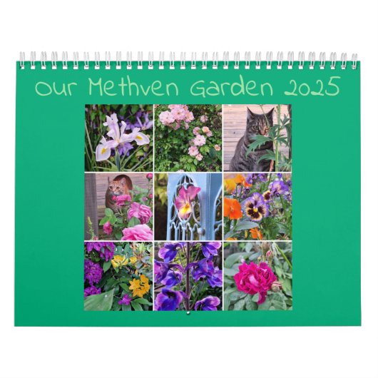 Onze Methven Tuin 2025 Kalender (Hoes)