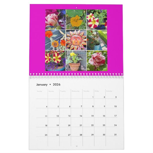 Onze Methven Tuin 2025 Kalender (Jan 2026)