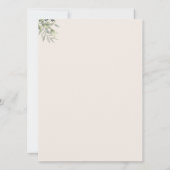 Onze moderne Arch met het echte Folie Wedding Prog Kaart (Achterkant)