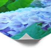 Onze Moeder geschenken kunst Prints Blauw Lavendel (Hoek)