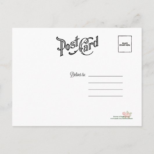 Onze moeder Maagd Maria van Perpetual Help Briefkaart (Achterkant)