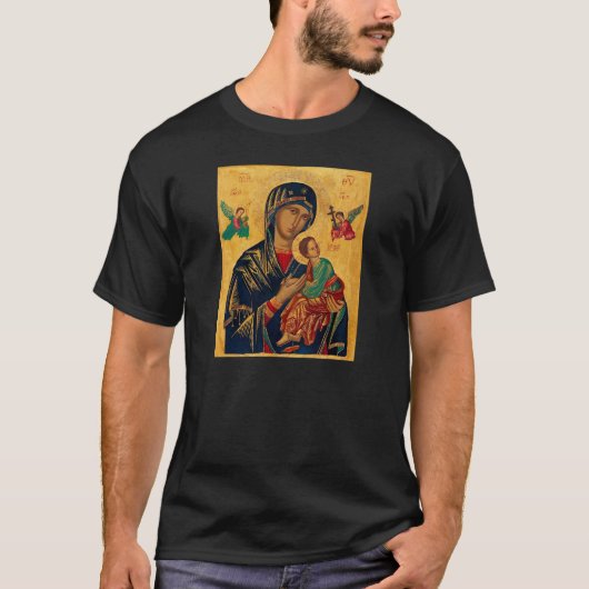 Onze Moeder van Altijddurende Bijstand T-shirt (Voorkant)