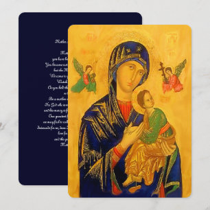 Onze Moeder van Altijddurende Hulp met Gebed