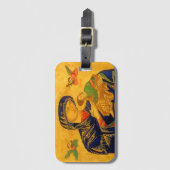 Onze moeder van de persoonlijke hulp bagagelabel (Voorkant (verticaal))