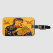 Onze moeder van de persoonlijke hulp bagagelabel (Voorkant (horizontaal))