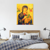 Onze moeder van de persoonlijke hulp canvas afdruk (Insitu (Slaapkamer))