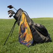 Onze moeder van de persoonlijke hulp golfhanddoek (Groen)