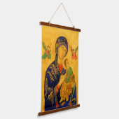 Onze moeder van de persoonlijke hulp hangend wandkleed (Gebogen)