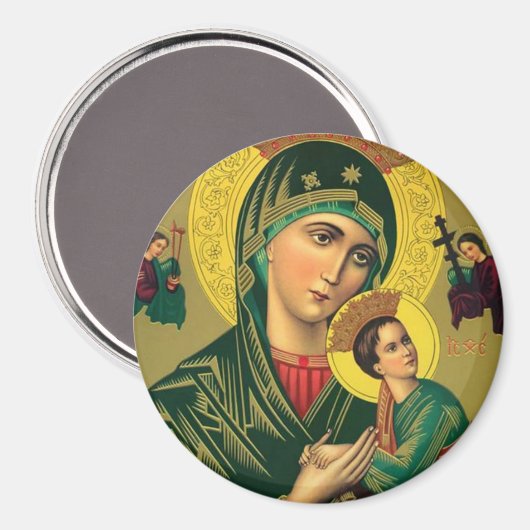 Onze moeder van de persoonlijke hulp magneet (Voorkant / Achterkant)