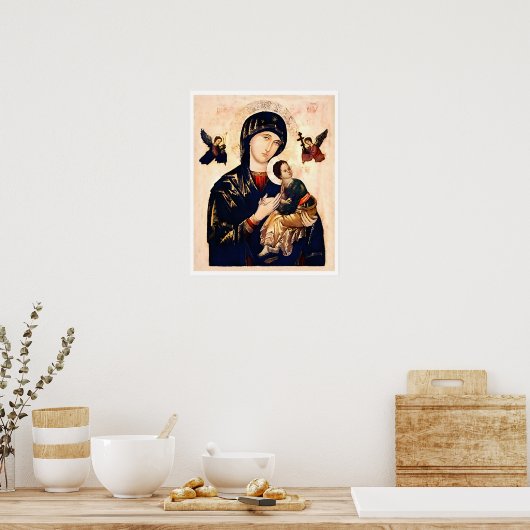 Onze moeder van de persoonlijke hulp poster (Keuken)