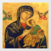 Onze moeder van de persoonlijke hulp raamsticker (Vel)