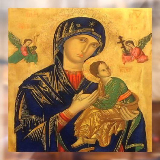 Onze moeder van de persoonlijke hulp raamsticker (Vel 2)