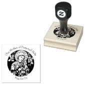Onze moeder van de persoonlijke hulp rubberstempel (Gestempeld)