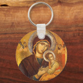 Onze moeder van de persoonlijke hulp sleutelhanger (Voorkant)