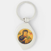 Onze moeder van de persoonlijke hulp sleutelhanger (Voorkant)