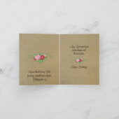 Onze Moeder van Perpetual Help Verjaardag Kaart (Binnen)