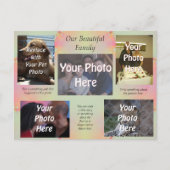 Onze mooie familiefoto's briefkaart (Voorkant)