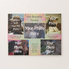 Onze mooie foto's van het gezinsleven legpuzzel