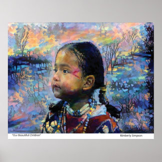 Onze mooie kinderen poster