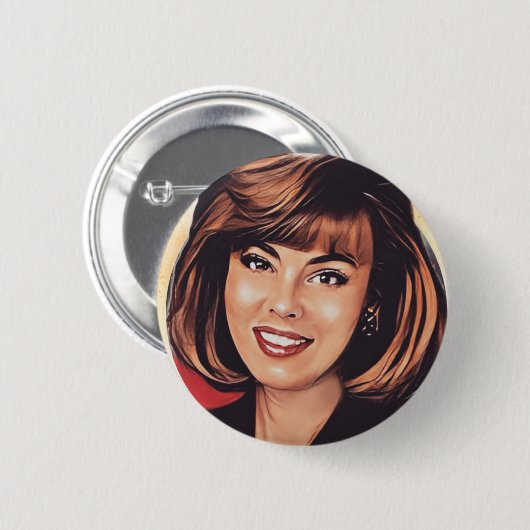 Onze Ms. Bruhn Button (Voorkant /achterkant)