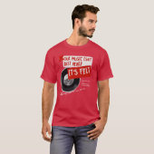Onze muziek retro t-shirt (Voorkant volledig)