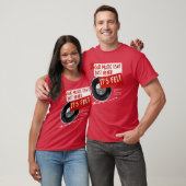 Onze muziek retro t-shirt (Unisex)