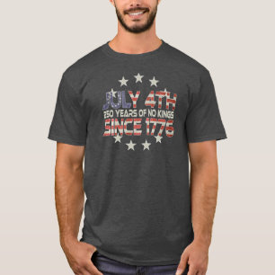 Onze Natie 250e 4 juli T-Shirt herdenken
