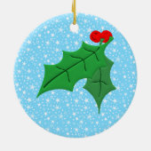 Onze negende kerst keramisch ornament (Achterkant)