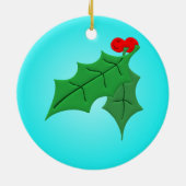 Onze negende kerst keramisch ornament (Achterkant)