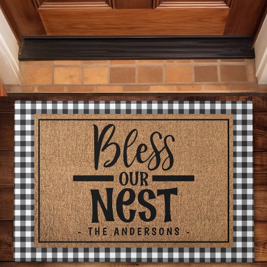 Onze nest-boerderij, Pset Burlap Doormat Deurmat