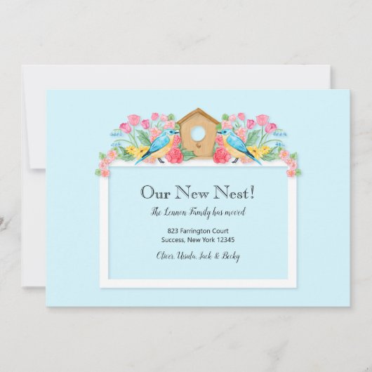 Onze nieuwe aankondiging van de nestbeweging (Voorkant)