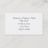 ONZE NIEUWE ADRES-VISITEKAARTJES VISITEKAARTJE (Achterkant)