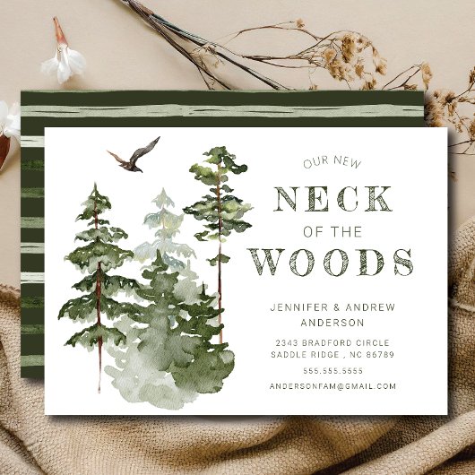 Onze Nieuwe Buurt | Verhuisbericht Aankondiging