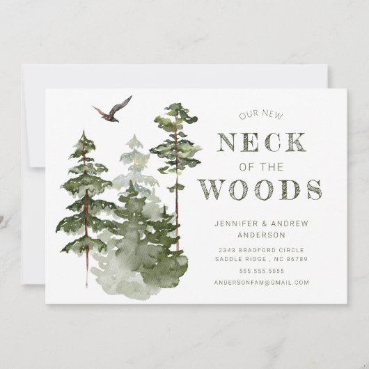 Onze Nieuwe Buurt | Verhuisbericht Aankondiging (Voorkant)