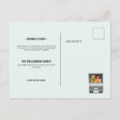 Onze Nieuwe Hals van de Bossen Groene Bos Bewegen Aankondigingskaart (Achterkant)