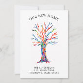 Onze nieuwe Home Botanical Moving Aankondiging (Voorkant)