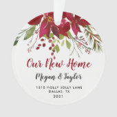 Onze nieuwe Home Floral Ornament | Nieuwe thuiscad (voorkant)