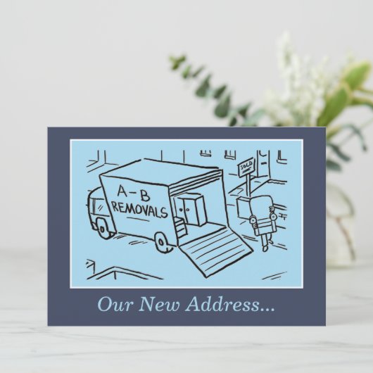 Onze nieuwe Kaart van de Aankondiging van het Adre (Staand voorkant)