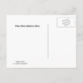 Onze nieuwe Kaart van het Adres van het Huis (Achterkant)