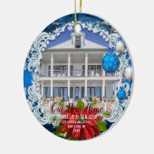 Onze nieuwe kerstversiering thuis | Nieuwe thuisca Keramisch Ornament (Links)