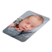 Onze Nieuwe Liefde Script Geboorteaankondiging Fot Magneet (Linkerzijde)