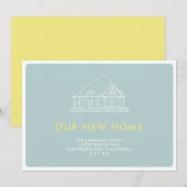 Onze nieuwe mededeling over thuisbeweging kaart (Voorkant / Achterkant)