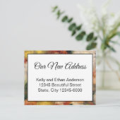 Onze nieuwe mededeling van de Movering van het Adr Briefkaart (Staand voorkant)