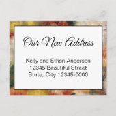 Onze nieuwe mededeling van de Movering van het Adr Briefkaart (Voorkant)