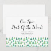 Onze nieuwe nek van de Bossen behandelt nieuw adre (Voorkant / Achterkant)