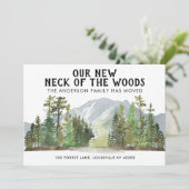 Onze nieuwe nek van de Bossen Forest Mountain Movi Aankondiging (Staand voorkant)