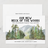 Onze nieuwe nek van de Bossen Forest Mountain Movi Aankondiging (Voorkant / Achterkant)