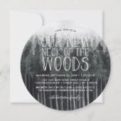 Onze nieuwe nek van de Bossen | Houseopwarming Kaart (Voorkant)