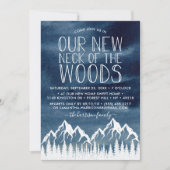 Onze nieuwe nek van de Bossen | Houseopwarming Kaart (Voorkant)